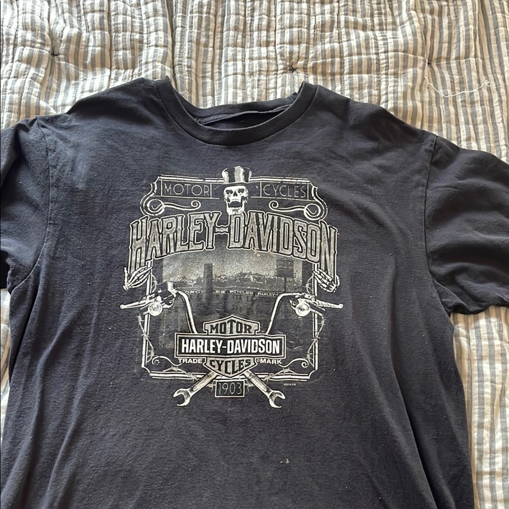 Harley-Davidson Black Graphic T-Shirt